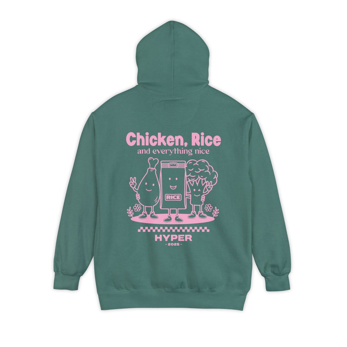 Chicken, Rice, and Everything Nice Hoodie