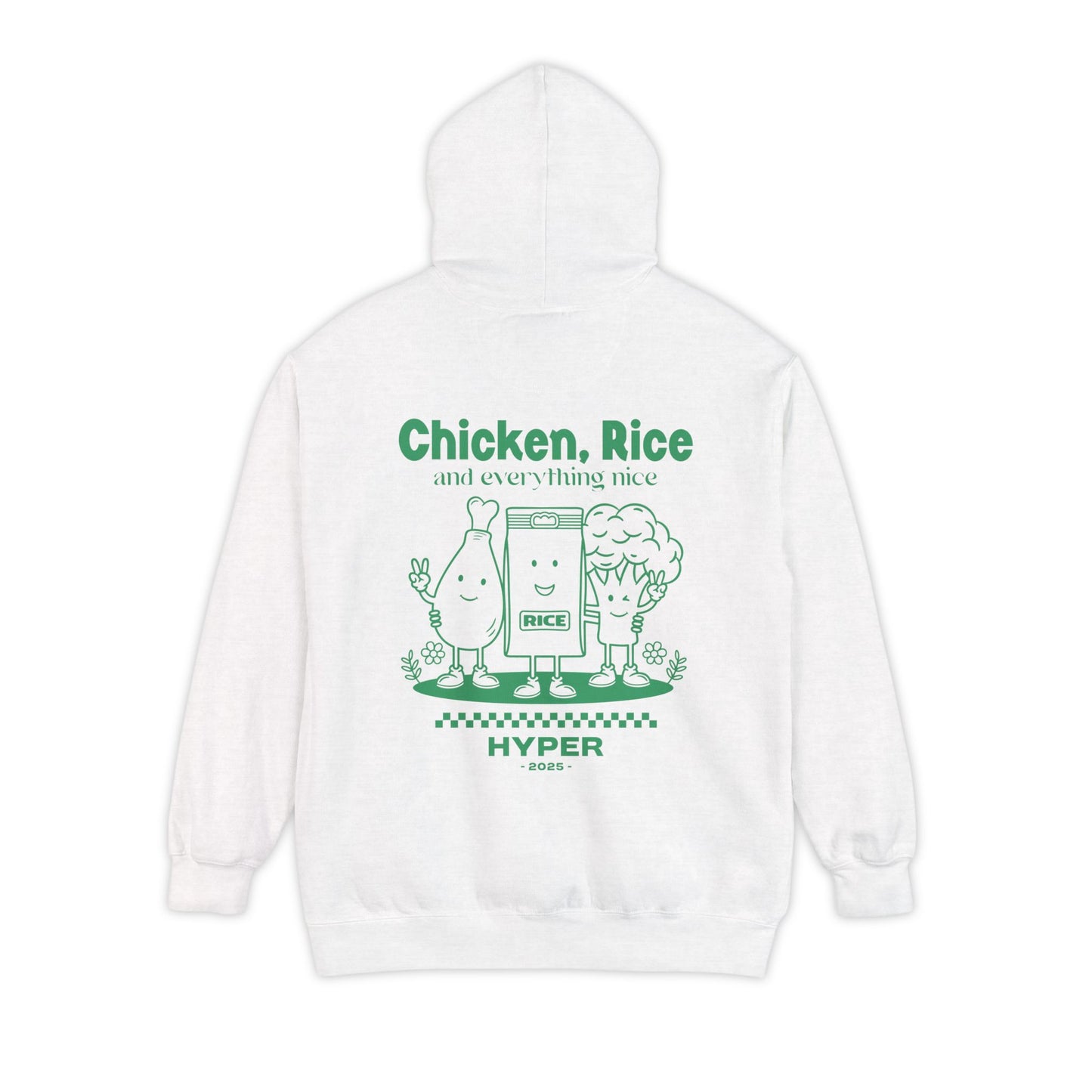 Chicken, Rice, and Everything Nice Hoodie