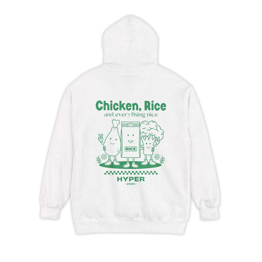 Chicken, Rice, and Everything Nice Hoodie